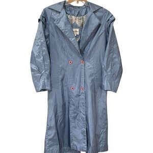 Vintage rain trench coat, British Mist 6P